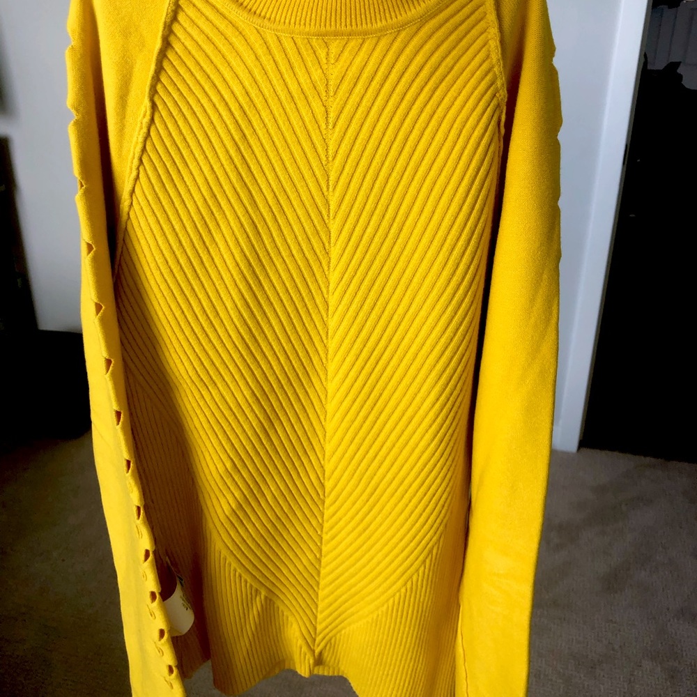Versace collection gold turtleneck sweater